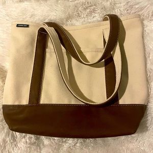 Lands end tote bag